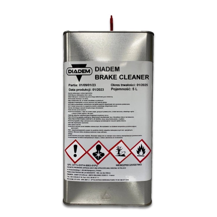 PREPARAT DO CZYSZCZENIA BRAKE CLEANER DIADEM 5L