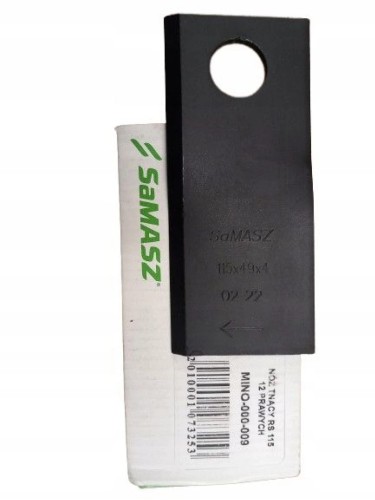 NÓŻ TNĄCY PROSTY PRAWY RS 115 MINO-000-009 SAMASZ