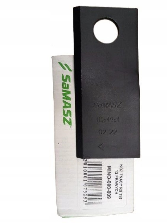 NÓŻ TNĄCY PROSTY PRAWY RS 115 MINO-000-009 SAMASZ