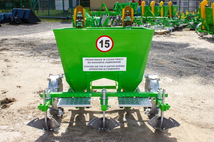 SADZARKA 2 RZĘDOWA GEMINI S239 ROZSTAW 62,5-67,5 BOMET 180L