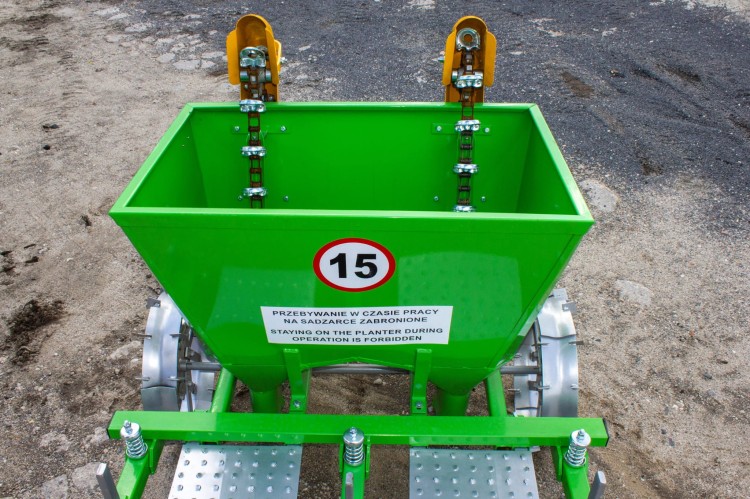 SADZARKA 2 RZĘDOWA GEMINI S239 ROZSTAW 62,5-67,5 BOMET 180L
