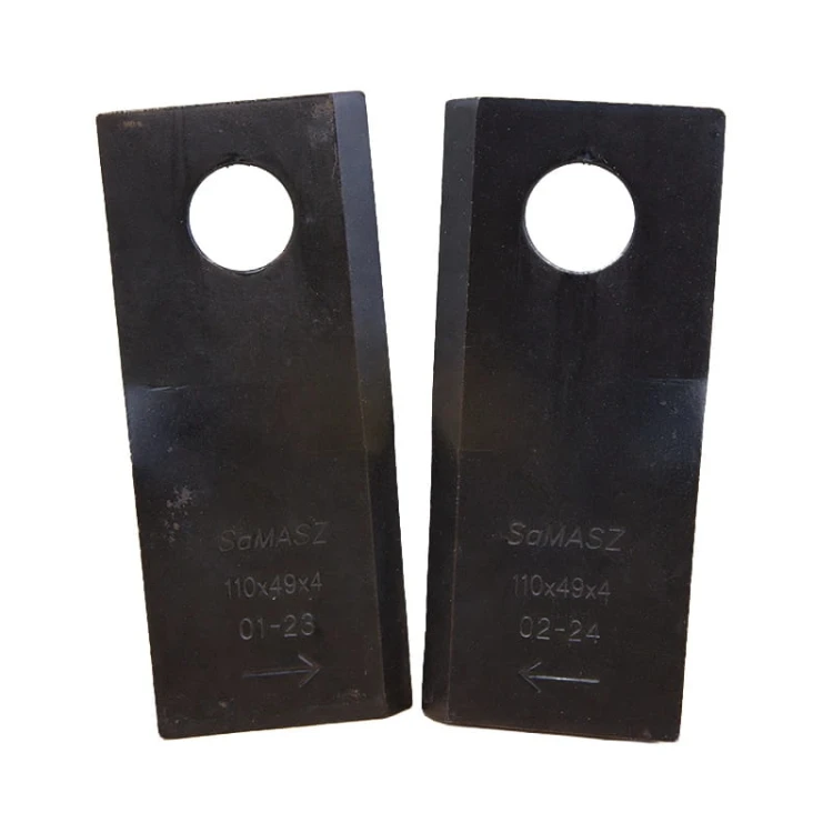 NÓŻ SKOŚNY LEWY+PRAWY 110x49x4 (12 szt.) SAMASZ MINO-110-002